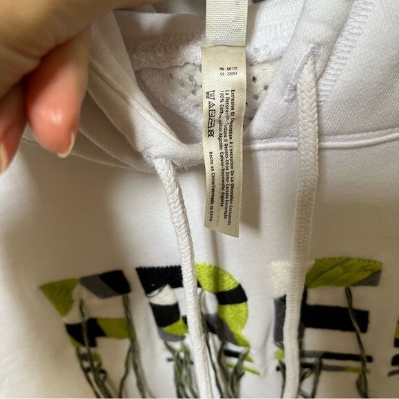 Free People Movement Freestyle Hoodie in White S - Picture 7 of 9